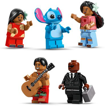 Конструктор LEGO Пляжный домик Лило и Стич, деталей 834 шт купить,NaN