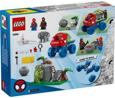 Конструктор LEGO Спасение на диновездеходе команды Спайди Marvel, деталей 136 шт купить,NaN