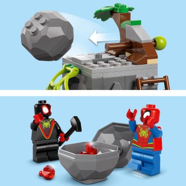 Конструктор LEGO Спасение на диновездеходе команды Спайди Marvel, деталей 136 шт - ForteMarket Конструктор LEGO Спасение на диновездеходе команды Спайди Marvel, деталей 136 шт купить,0