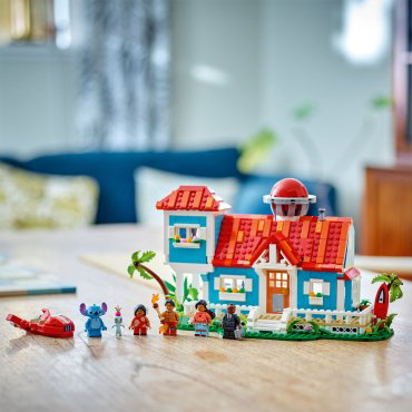 Конструктор LEGO Пляжный домик Лило и Стич, деталей 834 шт купить,NaN