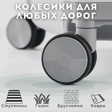 Чемодан Xiaomi NinetyGo All-round Guard Luggage поликарбонат, алюминий 33 черный купить,0