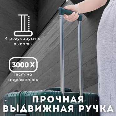 Чемодан Xiaomi NinetyGo All-round Guard Luggage поликарбонат, алюминий 33 черный купить,0