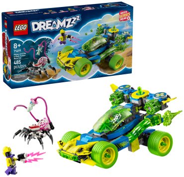 Конструктор LEGO Матео и гоночный автомобиль Зи-Блоба , деталей 485 шт