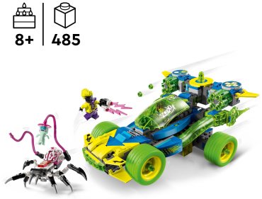 Конструктор LEGO Матео и гоночный автомобиль Зи-Блоба , деталей 485 шт - ForteMarket Конструктор LEGO Матео и гоночный автомобиль Зи-Блоба , деталей 485 шт купить,0