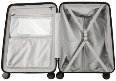 Чемодан NinetyGo Danube Max Luggage 220347 поликарбонат, полиэстер 70 черный купить,NaN