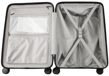 Чемодан NinetyGo Danube Max Luggage 220347 поликарбонат, полиэстер 70 черный купить,NaN
