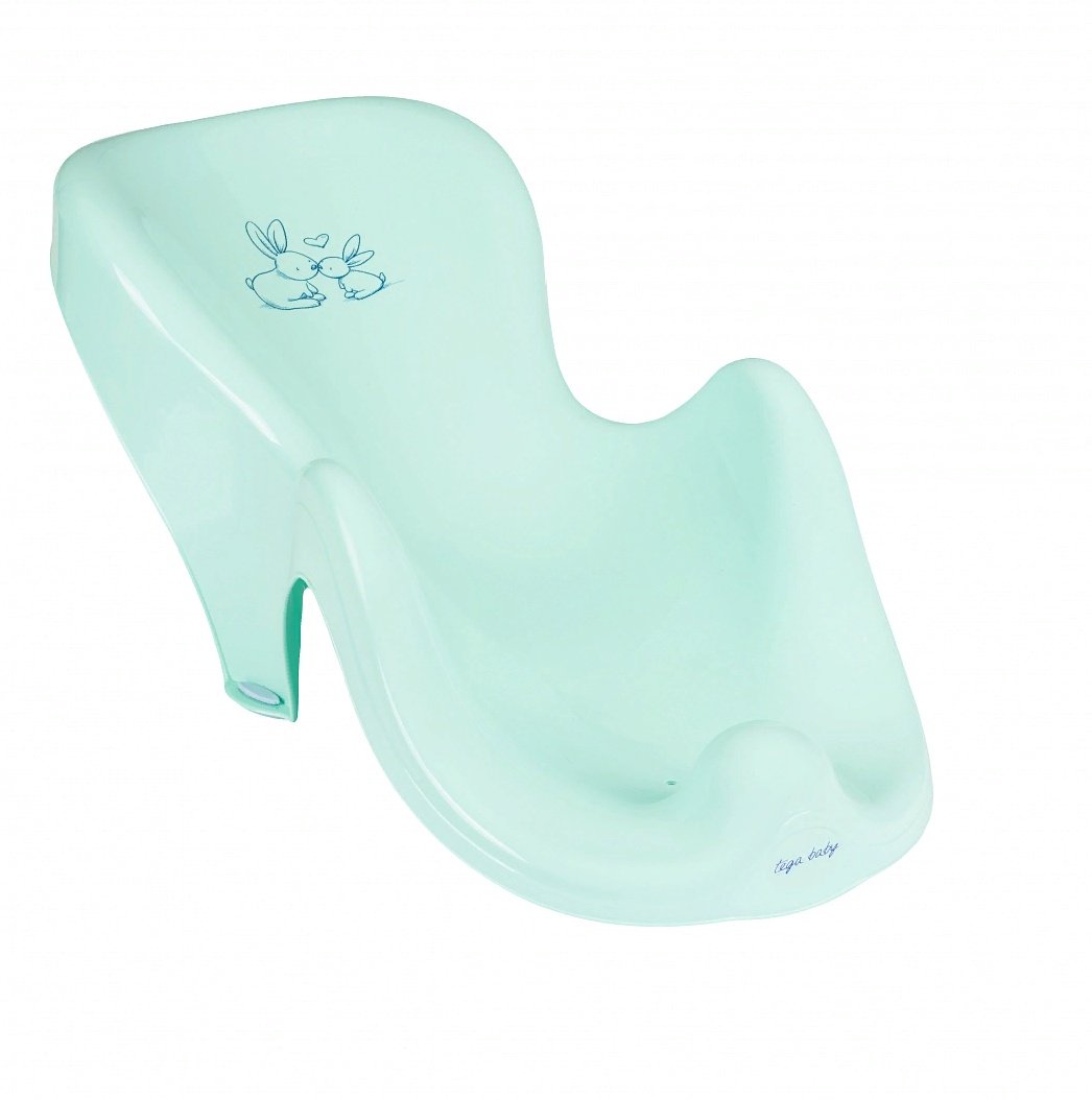 Горка для купания Tega Little Bunnies Кролики KR-003-105 зеленая  купить,NaN