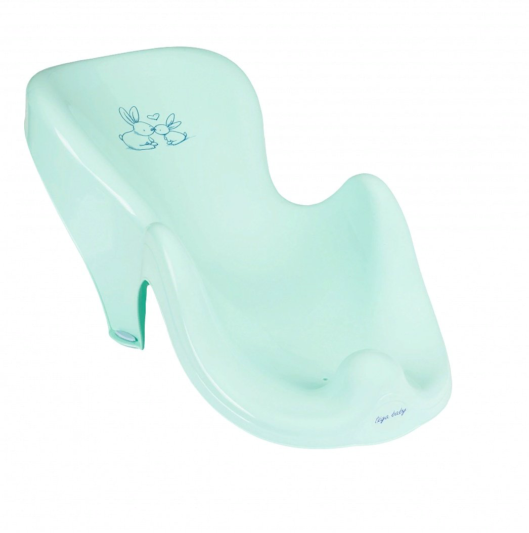 Горка для купания Tega Little Bunnies Кролики KR-003-105 зеленая  купить,NaN