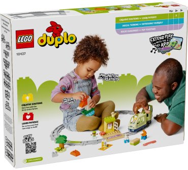 Конструктор LEGO Интерактивный поезд приключений, деталей 57 шт