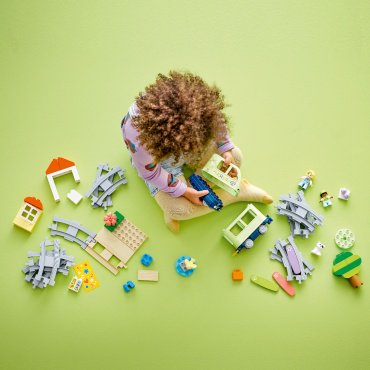 Конструктор LEGO Интерактивный поезд приключений, деталей 57 шт купить,NaN