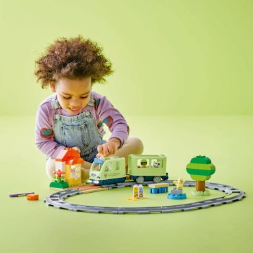 Конструктор LEGO Интерактивный поезд приключений, деталей 57 шт купить,NaN