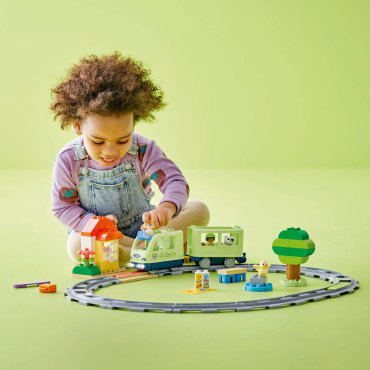 Конструктор LEGO Интерактивный поезд приключений, деталей 57 шт купить,NaN