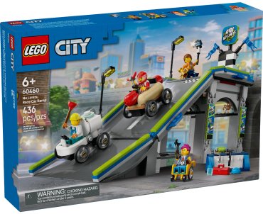 Конструктор LEGO Гоночная трасса страмплином, деталей 436 шт