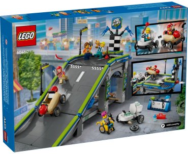 Конструктор LEGO Гоночная трасса страмплином, деталей 436 шт