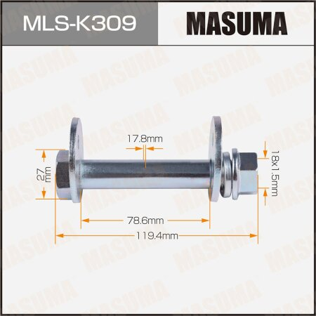 	 Болт развальный Masuma MLS-K309 купить,NaN