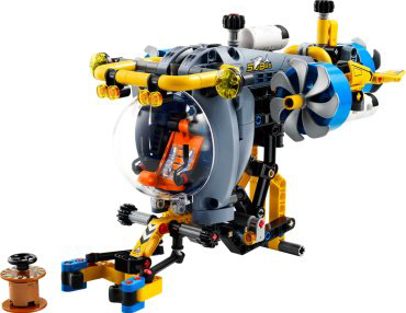 Конструктор LEGO Technic Глубоководный научный батискаф, деталей 413 шт купить,NaN