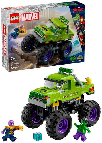 Конструктор LEGO Грузовик Халка против Таноса , деталей 229 шт