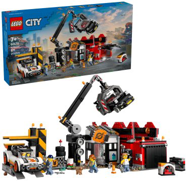 Конструктор LEGO Свалка с автомобилями, деталей 871 шт купить,NaN
