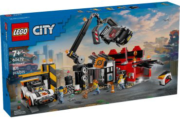 Конструктор LEGO Свалка с автомобилями, деталей 871 шт купить,NaN