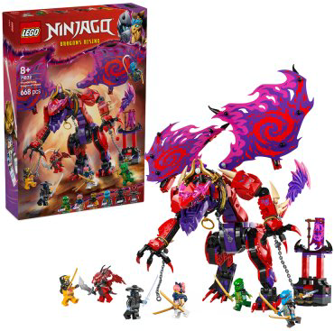 Конструктор LEGO Ninjago Громоклык Дракона Хаоса, деталей 668 шт купить,NaN