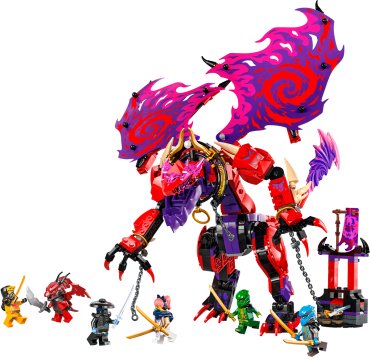 Конструктор LEGO Ninjago Громоклык Дракона Хаоса, деталей 668 шт