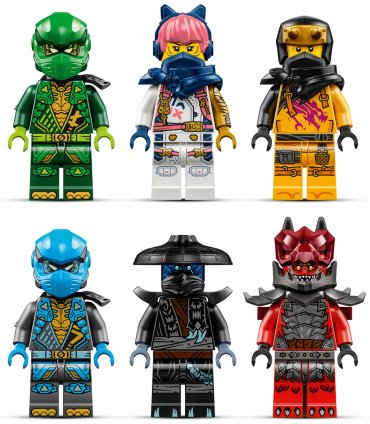 Конструктор LEGO Ninjago Громоклык Дракона Хаоса, деталей 668 шт
