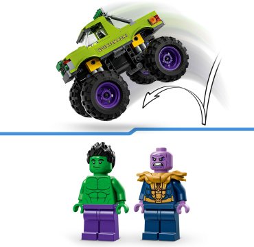 Конструктор LEGO Грузовик Халка против Таноса , деталей 229 шт купить,NaN