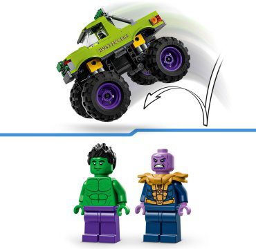 Конструктор LEGO Грузовик Халка против Таноса , деталей 229 шт купить,NaN