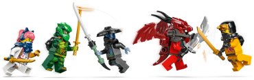 Конструктор LEGO Ninjago Громоклык Дракона Хаоса, деталей 668 шт