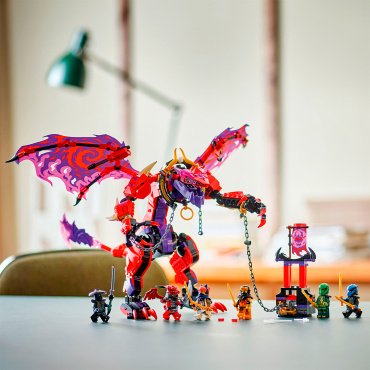 Конструктор LEGO Ninjago Громоклык Дракона Хаоса, деталей 668 шт купить,NaN