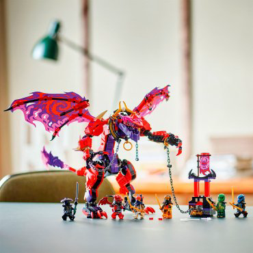 Конструктор LEGO Ninjago Громоклык Дракона Хаоса, деталей 668 шт купить,NaN