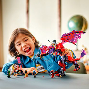 Конструктор LEGO Ninjago Громоклык Дракона Хаоса, деталей 668 шт купить,NaN