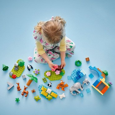 Конструктор LEGO Семьи диких животных 3в1, деталей 92 шт купить,NaN