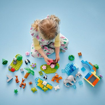 Конструктор LEGO Семьи диких животных 3в1, деталей 92 шт купить,NaN