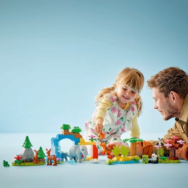 Конструктор LEGO Семьи диких животных 3в1, деталей 92 шт купить,NaN