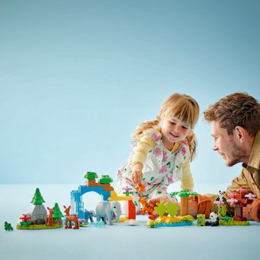 Конструктор LEGO Семьи диких животных 3в1, деталей 92 шт купить,NaN