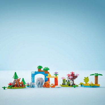 Конструктор LEGO Семьи диких животных 3в1, деталей 92 шт купить,NaN