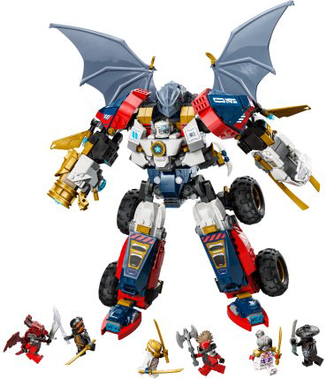 Конструктор LEGO Ультра-составной робот Зейна, деталей 1187 шт купить,NaN