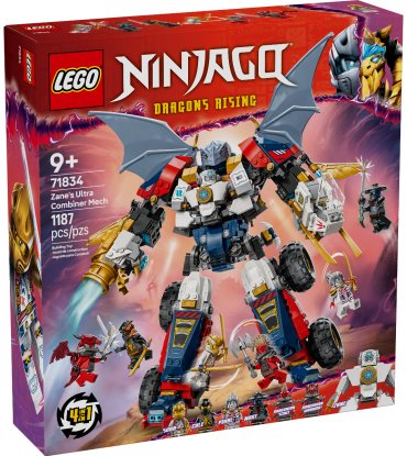 Конструктор LEGO Ультра-составной робот Зейна, деталей 1187 шт - ForteMarket Конструктор LEGO Ультра-составной робот Зейна, деталей 1187 шт купить,0