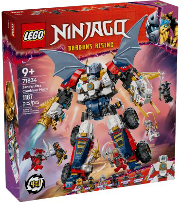Конструктор LEGO Ультра-составной робот Зейна, деталей 1187 шт купить,NaN