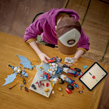 Конструктор LEGO Ультра-составной робот Зейна, деталей 1187 шт купить,NaN