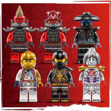Конструктор LEGO Ультра-составной робот Зейна, деталей 1187 шт - ForteMarket Конструктор LEGO Ультра-составной робот Зейна, деталей 1187 шт купить,0