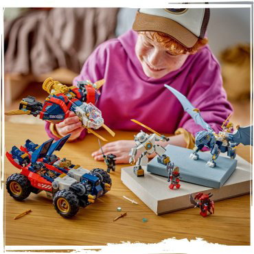 Конструктор LEGO Ультра-составной робот Зейна, деталей 1187 шт купить,NaN