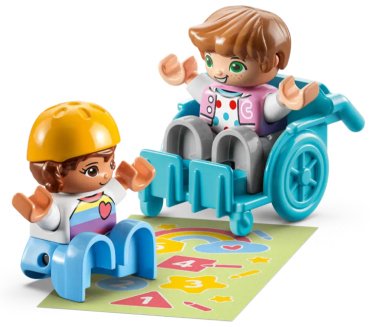 Конструктор LEGO Жизнь в детском саду, деталей 67 шт купить,NaN