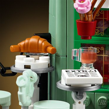 Конструктор LEGO Французское кафе, деталей 1101 шт купить,NaN