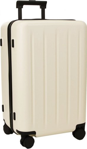 Чемодан NinetyGo Danube MAX Luggage 220309 поликарбонат, алюминий 42 белый
