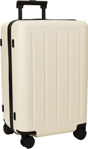Чемодан NinetyGo Danube MAX Luggage 220309 поликарбонат, алюминий 42 белый купить,NaN