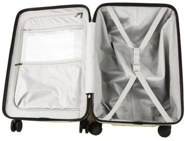 Чемодан NinetyGo Danube MAX Luggage 220309 поликарбонат, алюминий 42 белый купить,NaN
