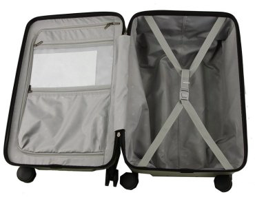 Чемодан NinetyGo Danube MAX Luggage 220286 поликарбонат 42 зеленый купить,NaN