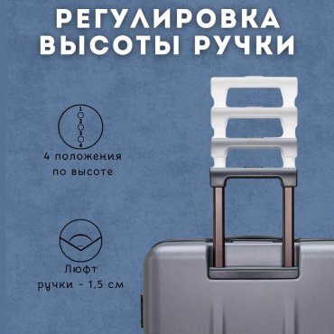 Чемодан NinetyGo Danube Luggage 24 поликарбонат 65 черный купить,0